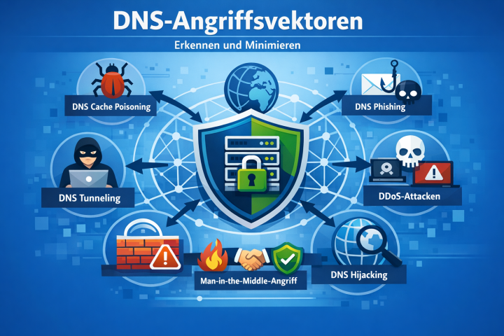 [Translate to English:] DNS Angriffsvektoren
